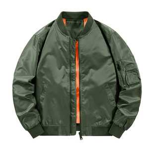 Blouson Bomber Matelassé Léger pour Homme – Chaud, Rembourré, Col Montant Zippé, Décontracté, Hiver, Isolant, Tendance - Product Image 5