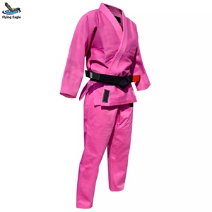 Ensemble de vêtements unisexe de haute qualité avec logo personnalisé, respirant, en polyester/coton, pour arts martiaux, karaté et jiu-jitsu - Product Image 6