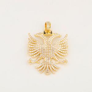 Collar con Colgante de Diseño de Pájaro de Alto Brillo para Amantes de la Joyería Hip Hop con Diamante Moissanite - Product Image 1