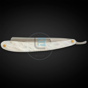 In Stock Professional Stainless Steel <b>Straight</b> Shaving <b>Razors</b> with Wood Handle for Men Grooming Tools High Quality - Product Image 4