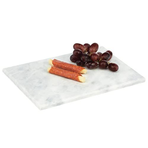 Tabla de cortar vintage de mármol blanco natural para cocina, tabla de cortar para verduras y carne, tabla de repostería de lujo al precio más bajo. - Product Image 1