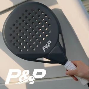 Raqueta de Pádel P&P 12K de Carbono con Protector de Pádel - Product Image 1