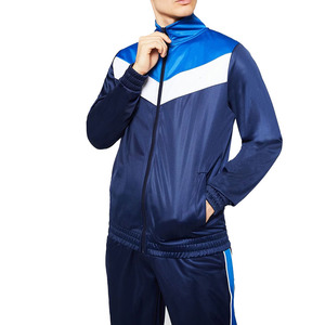 Men's Windproof Winter Heavyweight Casual Track Suit Drawstring Closure Stand Collar Regular Fit 100% <b>Polyester</b> <b>Tracksuits</b> - Product Image 4