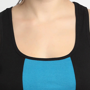 Débardeur dos nu noir pour femme, coupe ajustée, sans manches, tendance, décontracté, pour la plage - Product Image 5