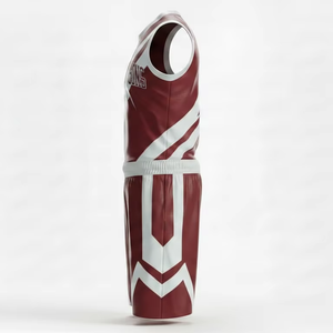<b>Men</b> Basketball Kit Quick Dry Jersey and Shorts Lightweight Athletic Sportswear Set - Product Image 2