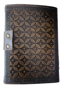 Vintage da Tạp Chí cho phụ nữ deckle trang cũ sách của bóng thứ ba mắt Celtic trống ràng buộc grimoire bìa cứng <span class=keywords><strong>Sketchbook</strong></span> - Product Image 5