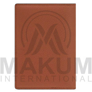 Porta Pasaportes Personalizado de Cuero Suave, Resistente al Agua, Plegable, Ligero y Ecológico para Uso en Exteriores, Unisex - Product Image 3