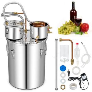 Distillatore d'Acqua Elettrico Automatico da 30L con Pompa per Produzione Fai-da-Te di Whisky, a Risparmio Energetico - Product Image 6