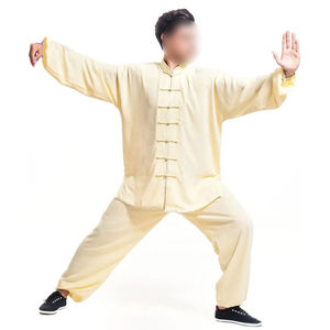 Uniforme de Kung Fu Ajustado de Venta Caliente 2026 para Entrenamiento, Traje de Kung Fu Cómodo y Ligero para Hombres, Servicio OEM - Product Image 1