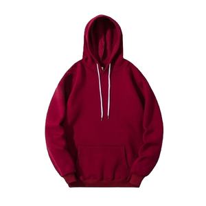 Sudaderas con capucha personalizadas OEM de alta calidad para hombre, ropa informal de algodón Premium con patrón sólido, precio de diseño premium, venta al por mayor, MOQ bajo - Product Image 4