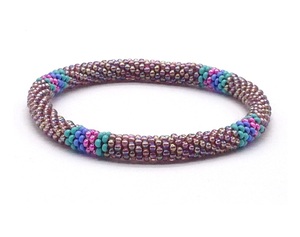 Professional Supplier Selling High Quality Nepal Made Daily Wear Trendy High Grade Fashion Crochet Women's Glass <b>Beads</b> <b>Bracelet</b> - Product Image 1