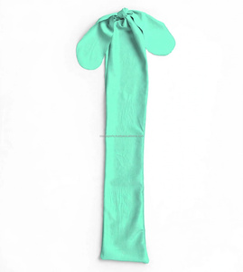 Housse anti-moustiques multicolores avec logo et design personnalisés, extensible dans 4 directions, couleur aquamarine, sac pour queue de cheval - Product Image 1