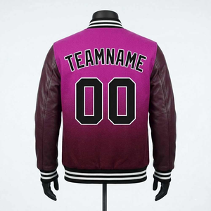 Customized Casual Wear <b>Men's</b> Varsity <b>Jackets</b> Premium Quality <b>Men</b> <b>Baseball</b> <b>Jacket</b> Available in Different Colors Varsity <b>Jacket</b> - Product Image 3