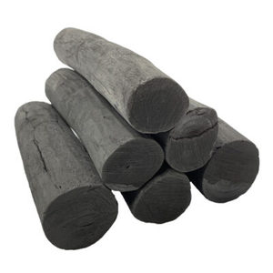 Charbon de bois naturel en morceaux pour barbecue, haute chaleur, longue durée de combustion, faible teneur en cendres, 7000-8000 Kcal/kg, teneur en carbone fixe 70-85%, en vrac - Product Image 1