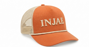 Gorra Trucker de 5 Paneles con Cordón, Color Naranja, Personalizada al por Mayor, con Bordado 3D, para Playa y Bodas, Unisex para Adultos - Product Image 4