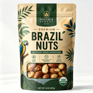 Sachets d'emballage souple Doypack personnalisés avec logo pour <span class=keywords><strong>noix</strong></span> <span class=keywords><strong>du</strong></span> <span class=keywords><strong>Brésil</strong></span>, sachets <span class=keywords><strong>de</strong></span> rangement pour collations, emballages pour <span class=keywords><strong>noix</strong></span> <span class=keywords><strong>de</strong></span> cajou - Product Image 1