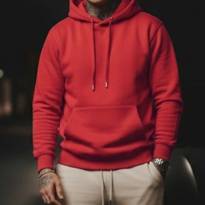 Sudaderas con Capucha de Alta Calidad para Hombre y Mujer, Bordado con Logotipo Personalizado, 100% Algodón, Tejido de Felpa, Teñido con Hilo, Diseño a Cuadros Otoñal, Transpirable - Product Image 2