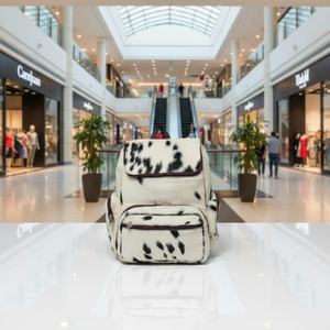 Sac à dos en cuir véritable de qualité supérieure avec fermeture éclair, pour voyage, ordinateur portable, école, grande capacité 20-35L, multifonction, unisexe HNBP-0037 - Product Image 5