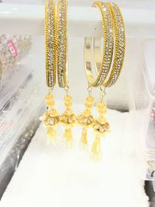 Brazalete de Latón Grabado a Mano para Mujer, Estilo Clásico, Accesorios de Moda para Boda, MN EXPORTS - Product Image 4
