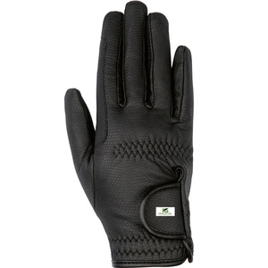 Gants d'équitation de haute qualité, style grip, avec doublure en polaire, doublure en polaire polaire, 100 % polyuréthane, lavage délicat recommandé - Product Image 2