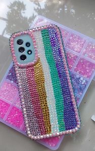 Elegante Bolso de Mano Hecho a Mano con Cuentas de Acero Inoxidable para Mardi Gras, Última Funda para Teléfono Móvil con Diseño Estampado y Asa Elegante - Product Image 2