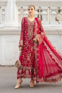 Salwar Kameez Pakistaní para Eid, Bodas y Ocasiones de Playa - La Prenda Femenina Más Hermosa, Material Viscosa, Absorbe la Humedad, Secado Rápido - Product Image 5