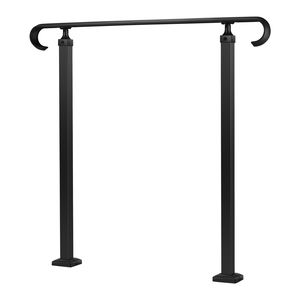 Corrimano Regolabili per Esterni per Gradini da 2-3 Livelli in Acciaio al Carbonio, Facile Installazione, Dispositivi di Assistenza - Product Image 4