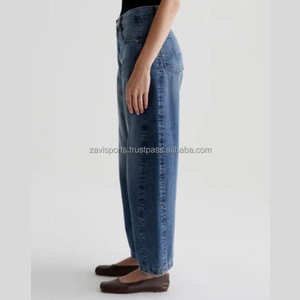 Jeans skinny tendance pour femmes Pantalons en denim Bas ample Vêtements en denim à la mode Parfait pour les femmes Pantalons en denim extensible ajustés - Product Image 4