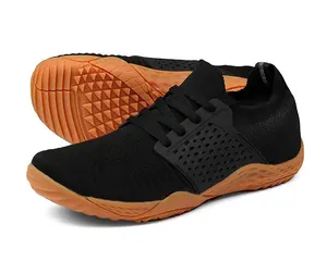 Custom Logo Barefoot Shoes Running Men 0 Drop Sole Wide Toe Box Hiking Shoes Men Kids Barefoot Shoe