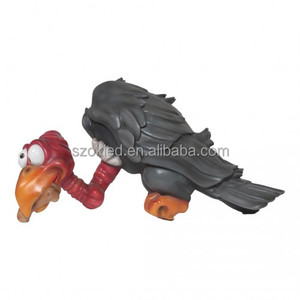 Bande dessinée vautour baril Table chariot banc cimetière Zombie Couple marié squelette pierre tombale avec une bougie cimetière Zombie - Product Image 5