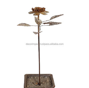 Durable Quality Metal <b>Stick</b> In Wholesale Outdoor And Garden Stake Elegant Iron <b>Flower</b> Plant <b>Stick</b> Durable Quality Wholesale - Product Image 2