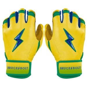 Gants de frappeur professionnels en polyester et élasthanne à manchette longue pour baseball/softball, fermeture auto-agrippante, légers, durables, avec support de poignet - Product Image 1