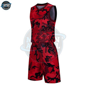 Ensemble d'uniformes de basketball pour hommes grandes tailles, best-seller, impression par sublimation de haute qualité, design respirant - Product Image 5