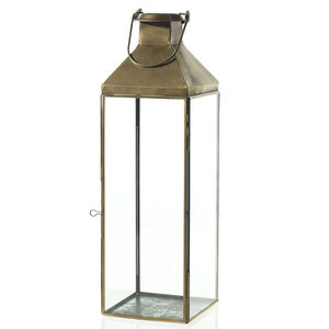 Farol de latón dorado antiguo estilo marroquí al por mayor, farol colgante de metal y vidrio para el hogar con diseño único al mejor precio - Product Image 5