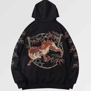 Nuevas Sudaderas con Capucha Unisex Extra Grandes, Hechas a Medida, ODM, Antiarrugas, Bordadas, de Alta Calidad, Mezcla de Algodón y Felpa, Transpirables - Product Image 3