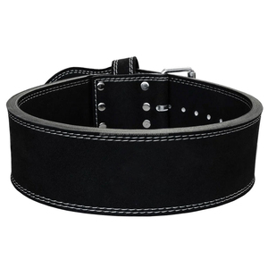 เข็มขัดยกน้ำหนักหนังแท้สำหรับออกกำลังกายเข็มขัดหนังแท้สำหรับยกน้ำหนักปรับแต่งโลโก้ได้ตามต้องการ - Product Image 2