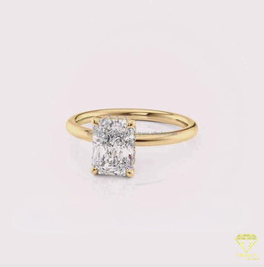 Anillo de Compromiso de Moissanita Sofisticado al por Mayor para Moda Nupcial y Celebraciones de Boda Disponible al Mejor Precio - Product Image 1