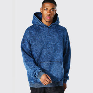 Sudadera con Capucha Extra Grande de Estilo Lujoso con Bolsillo Tipo Canguro, Sudadera Personalizada de Algodón Grueso de 400 GSM, Ropa Urbana con Capucha - Product Image 4