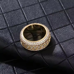 India Supplier Luxury Moissanite Diamond <b>Ring</b> for Women Fine Jewelry <b>Wedding</b> and Anniversary Gift Available at Factory Price - Product Image 3