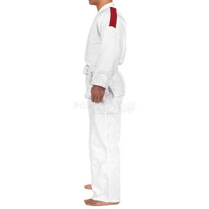 Traje de Práctica de Artes Marciales de Algodón Cómodo, Kimono de Judo y Jiu Jitsu, Uniforme con Costuras Resistentes para Entrenamiento y Competencia - Product Image 4