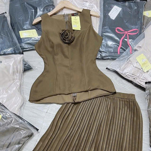 Long Two Piece Summer Casual Skinny Fit Cotton Women's Clothing <b>Set</b> Comfortable Eco-Friendly Washable Customized Packaging - Product Image 3