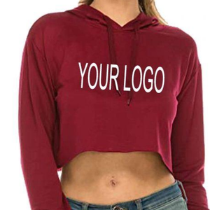 Sudadera Corta con Capucha para Mujer, Ecológica, de Secado Rápido, Ligera, Personalizable, Blanca, Talla Grande, con Bordado, para Invierno - Product Image 5