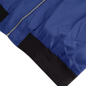 Chaquetas Varsity Personalizadas para Hombre, Chaqueta Bomber de Béisbol para Invierno, con Logotipo Bordado y Mangas de Cuero, Estilo Universitario - Product Image 5