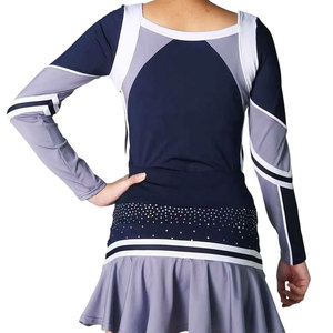 Tenues de danse multicolores extensibles pour petites filles, uniformes de cheerleading pour enfants de maternelle, idéales pour les spectacles et les événements sportifs. - Product Image 6