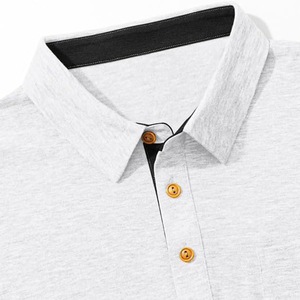 <b>Top</b> Trending Best Premium Design Custom Made Solid Color Logo Printing Breathable Plain Dyed Summer Wear Casual Use Men for - Product Image 4