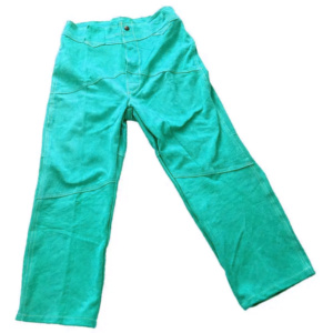 Customized Design Top Quality Best Quality <b>Split</b> Leather Welding <b>Trouser</b> for Safety Leather Industrial Safety Work Wears - Product Image 4