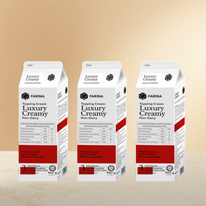 FARIBAKE Premium <b>Liquid</b> Non Dairy Topping Cream for Cake Decoration Bakery OEM ODM Wholesale Manufacturer - Product Image 3