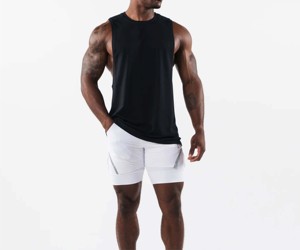 Nueva Camiseta Deportiva Casual para Hombre, de Secado Rápido, Transpirable, de Alta Calidad, en Tejido de Algodón y Elastano - Product Image 1