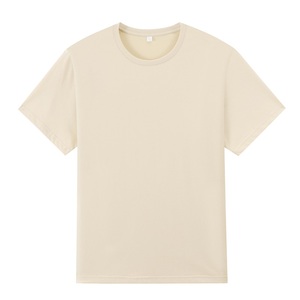 เสื้อยืดลำลองผู้ชายผ้าฝ้ายออร์แกนิค 100% แขนสั้น แห้งเร็ว รับผลิตตามสั่งพร้อมปักโลโก้แบรนด์ของคุณ - Product Image 4