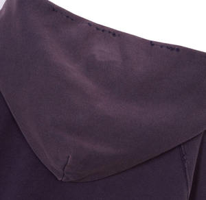 Sudaderas con Capucha y Cremallera para Hombre, Estilo Urbano, con Logotipo Personalizado OEM, Lavado Ácido, Vintage, Bordado Desgastado, 100% Algodón Grueso, Corte Cuadrado - Product Image 5